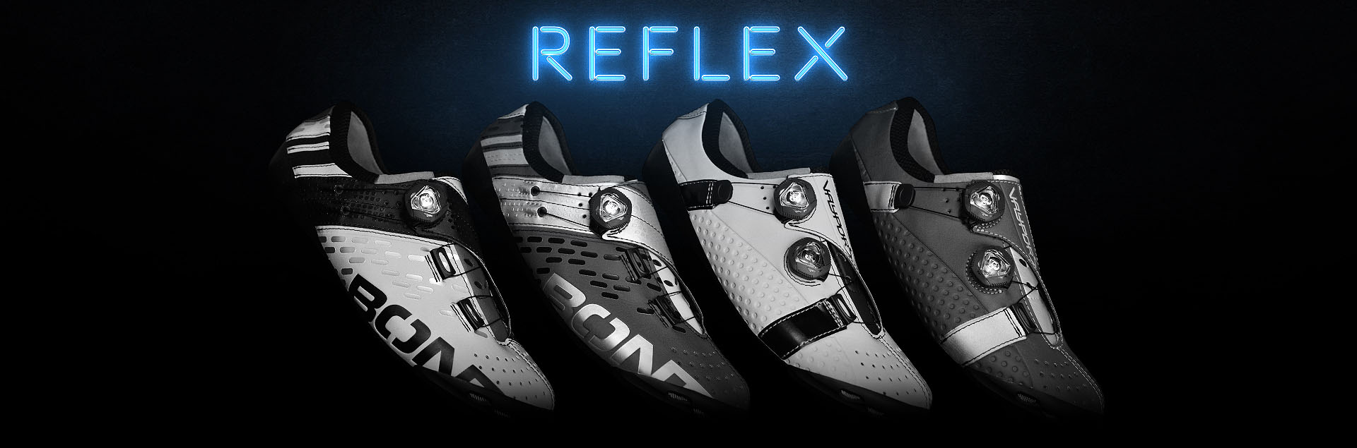 Reflex reflective odblaskowe BONT HELIX bontcycling najlepsze buty rowerowe na swiecie carbonowe
